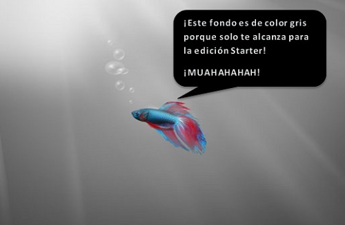 El gemelo malvado del pez Betta