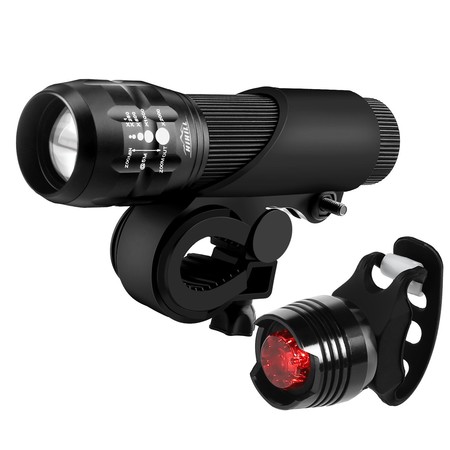 Cupón de descuento de 5 euros en el set de luces para bicicleta Hihill. Aplicándolo se queda en 6,99 euros