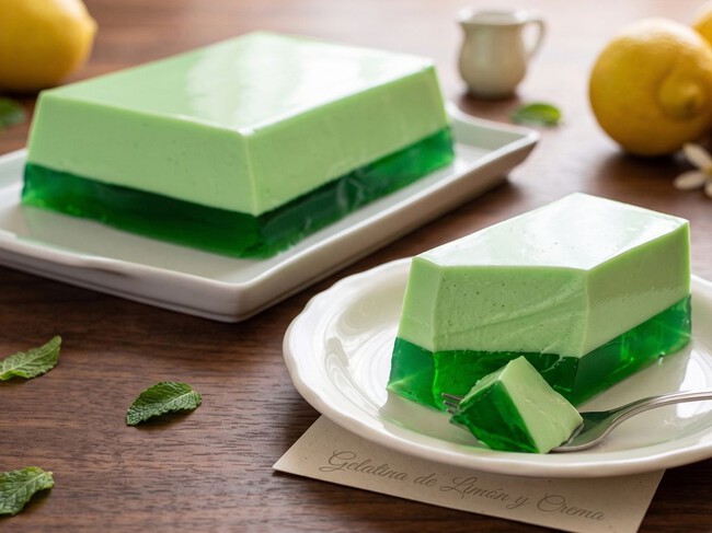 Cómo hacer una gelatina doble de limón con yogur natural y solo 4 ingredientes: es muy fácil y queda deliciosa