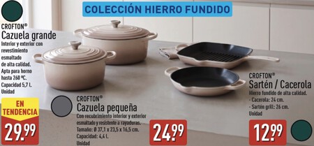 Sartenes Y Ollas Hierro Fundido Aldi