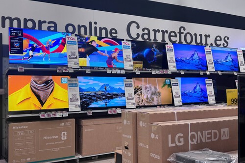 Cinco smart TVs a precio de outlet en Carrefour y con las que te llevas el IVA en un cupón para próximas compras 