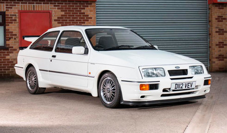 El primer Ford Sierra Cosworth RS500 jamás concebido saldrá a subasta y espera superar los 100.000 euros