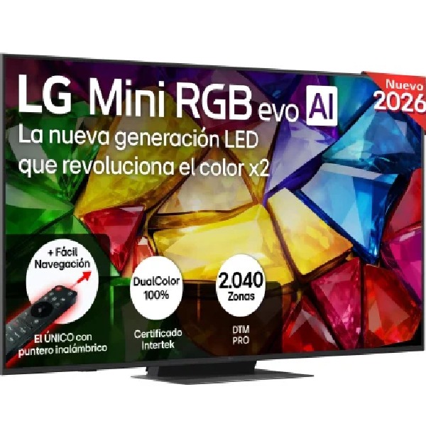 Smart TV Mini RGB evo 65'' (165,1 cm) LG 65MRGB86B6A con IA, 4K UHD