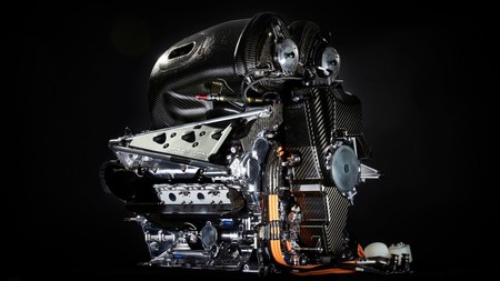 Motor PU106C del Mercedes F1 W07 Hybrid