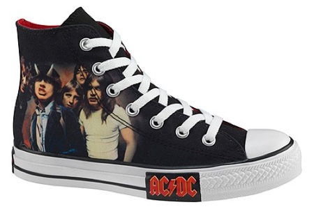 Nuevas Converse de ACDC y Metallica