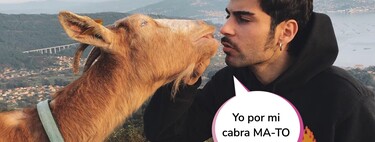Broma pesadiña: El monumental cabreo de Hugo Pérez ('La Isla de las Tentaciones 3') con un youtuber por el falso secuestro de su cabra Rubia 