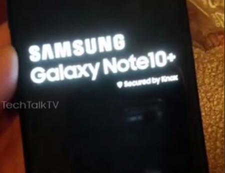 Una filtración muestra las primeras imágenes del Samsung Galaxy Note 10 Pro rebautizado como Galaxy Note 10+
