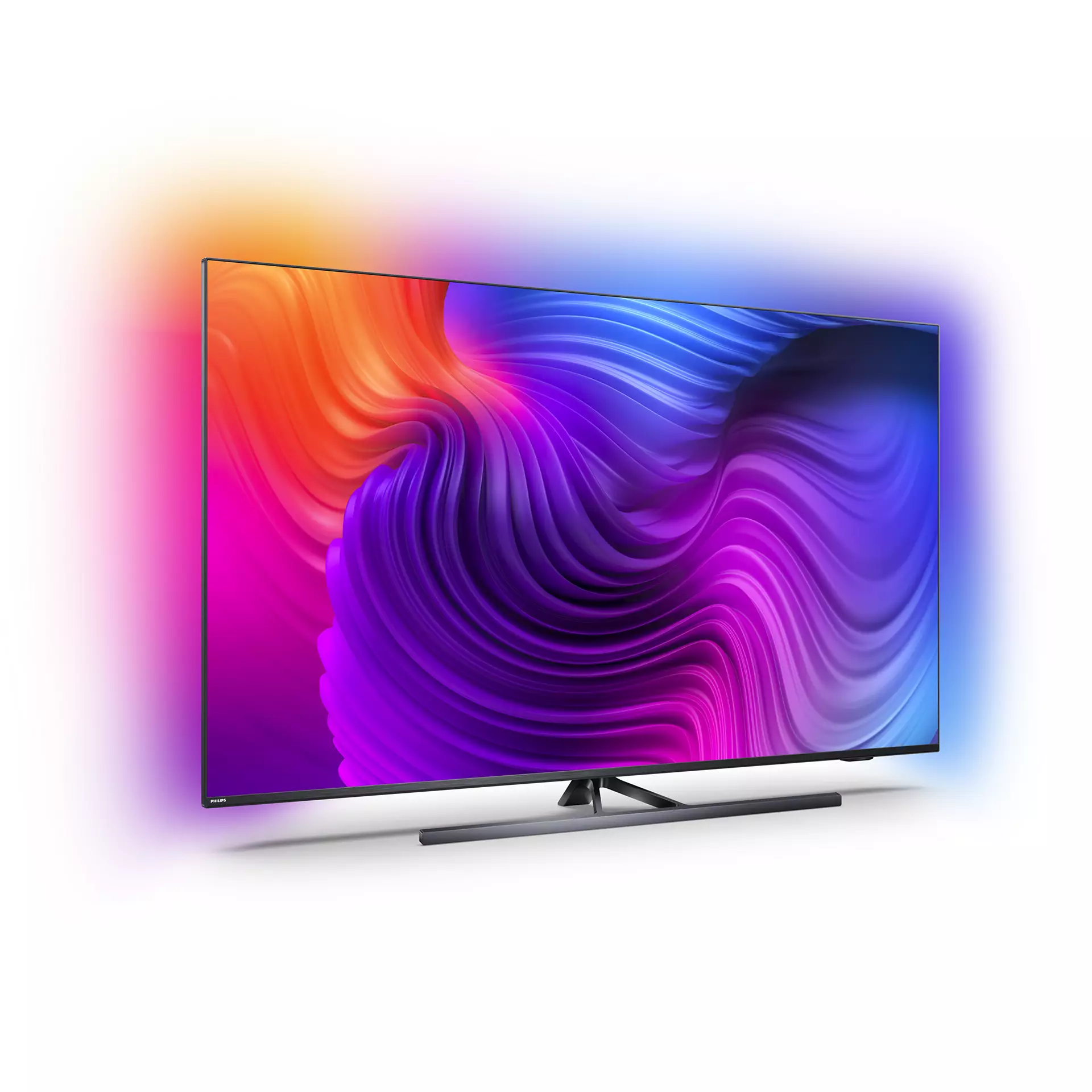 TV LED 146 cm (58") Philips 58PUS8556/12 UHD 4K, Android TV Inteligencia Artificial, HDR10+, Dolby Vision & Dolby Atmos; Ambilight, P5