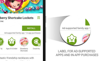 Cualquier app que incluya anuncios llevará etiqueta en Google Play a partir de 2016