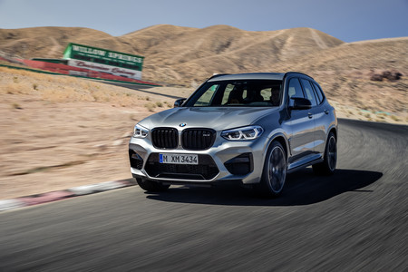 BMW X3 M 2020 frontal lateral