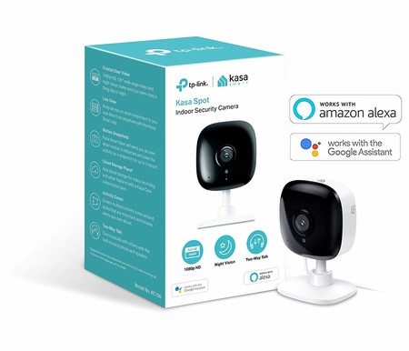 Cámara de vigilancia TP-Link KC100 Kasa Spot, compatible con Alexa y Google Assistant, a su precio mínimo en Amazon: 29,99 euros