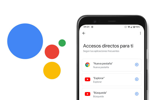 Asistente Google Accesos Directos