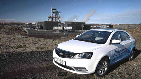 Geely carburante volcanes