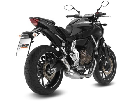 Escape MIVV específico para la Yamha MT-07