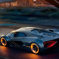 El próximo superauto híbrido de Lamborghini podría brillar en la oscuridad