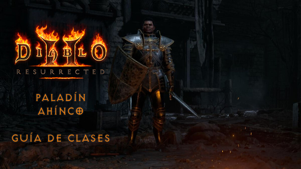 Guía de Paladín Ahínco en Diablo 2 Resurrected golpeando a la