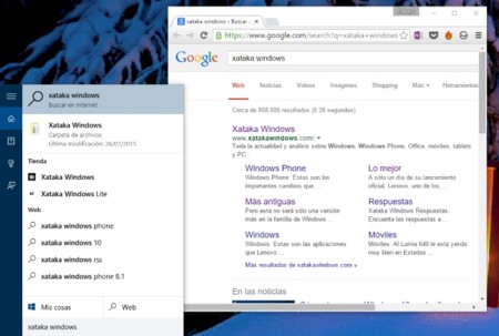 Cómo hacer que Cortana en Windows 10 busque con Google en vez de Bing