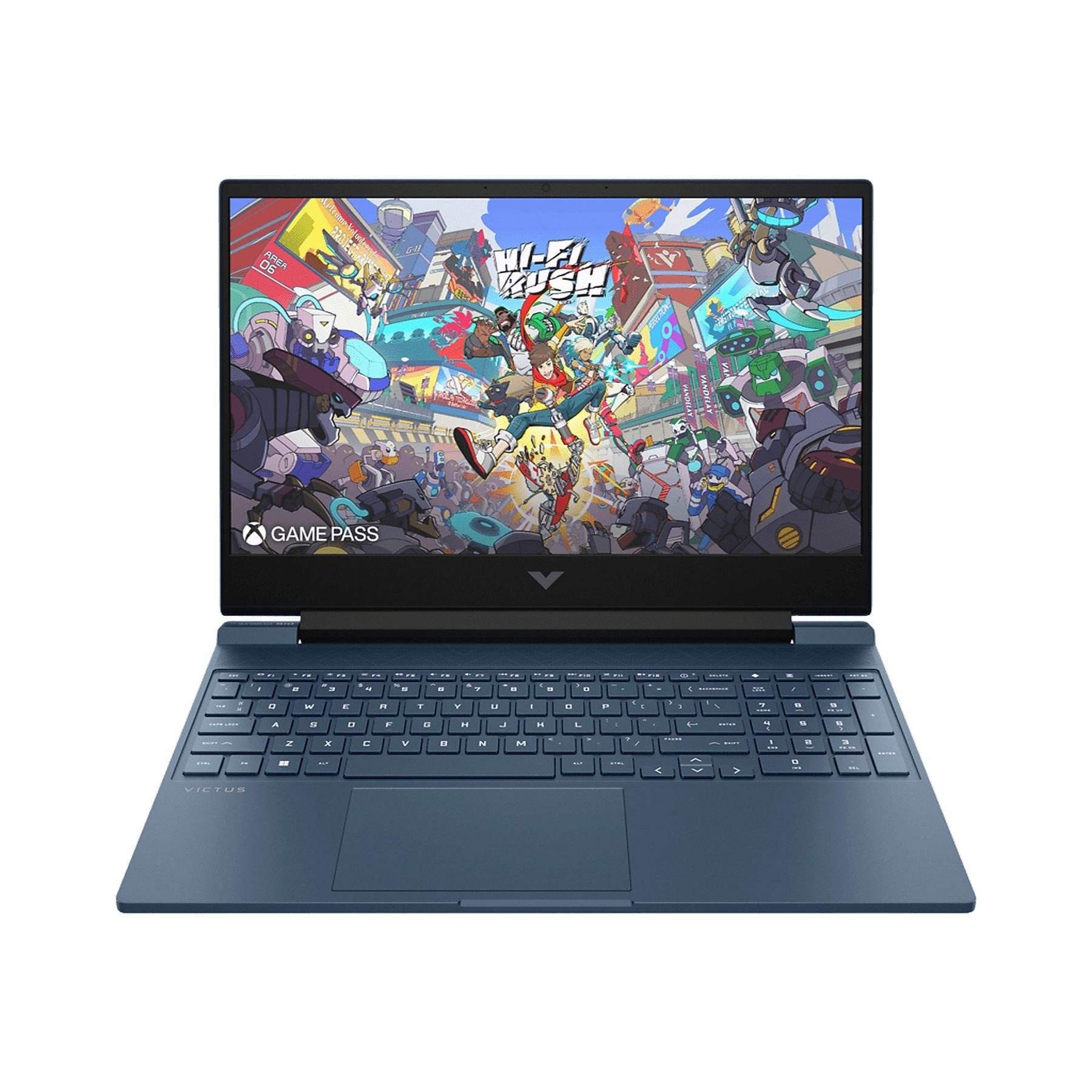 Portátil gaming - HP Victus 15-fb3033ns Copilot+PC, 15.6" Full HD, AMD Ryzen™ AI 7 350, 16GB RAM, 1TB SSD, RTX™ 5060, Sin sistema operativo, Azul