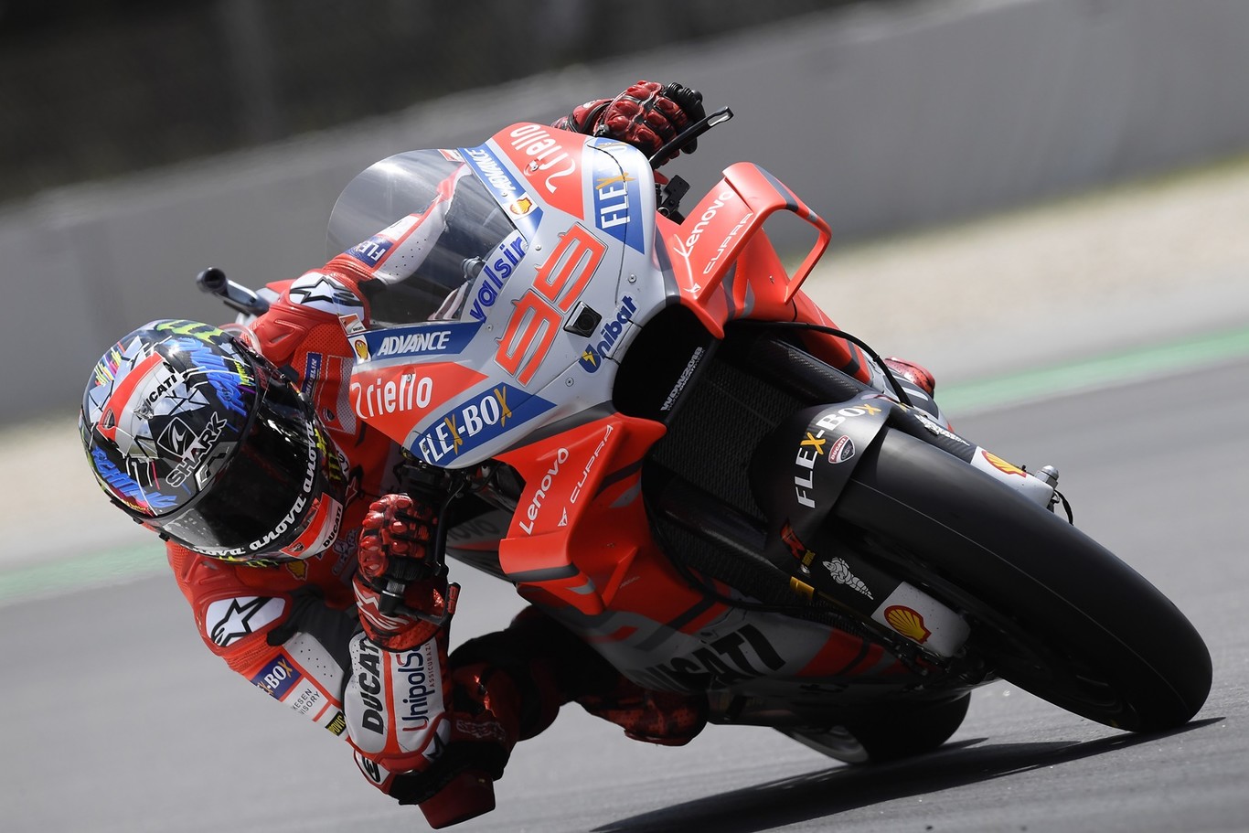 Jorge Lorenzo consigue la primera pole con Ducati y evita un nuevo récord de Marc Márquez