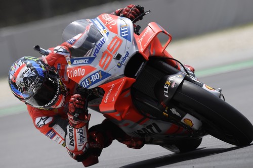 Jorge Lorenzo consigue la primera pole con Ducati y evita un nuevo récord de Marc Márquez