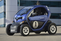 Un Renault Twizy en las carreras
