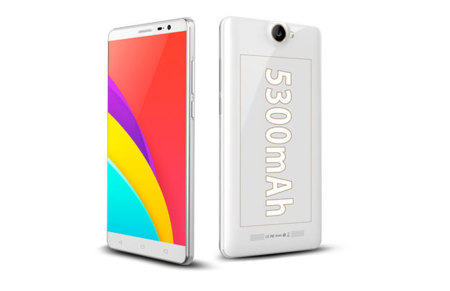 Bluboo X550, por si lo que quieres es batería: toma 5.300 mAh.