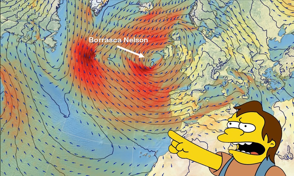 Ya tenemos nombre para la borrasca que va a 