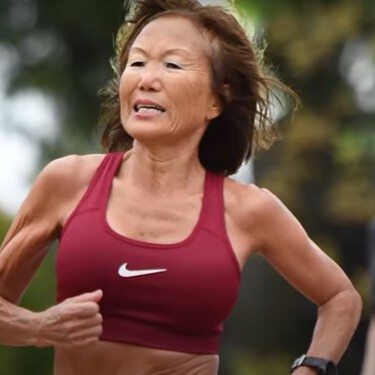 El asombroso caso de Jeannie Rice, la mujer que comenzó a correr con 35 años y ahora con 77 está batiendo sus mejores marcas