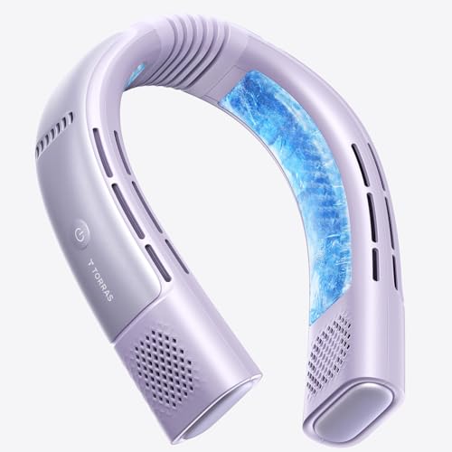TORRAS Coolify 2026 - Aire acondicionado de cuello 2S PRO, enfriador de cuello de semiconductor de sensación de hielo y aire acondicionado personal para golf, paseo por la ciudad, viajes de vacaciones