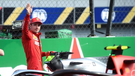 Leclerc Monza F1 2019