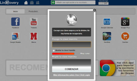 Linkovery mejora con la importación de marcadores y el one-click login
