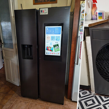 Lavadora y frigorífico Samsung