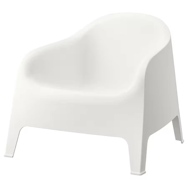 SKARPÖ Sillón jardín, blanco