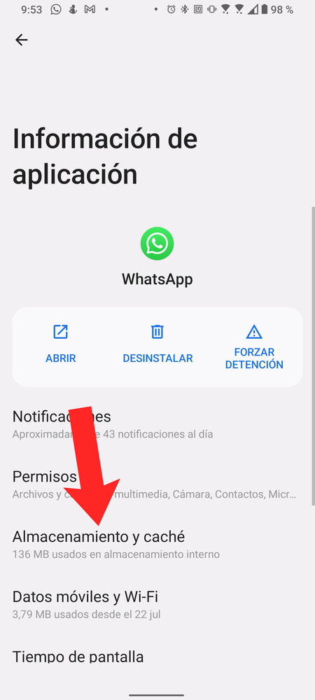 WhatsApp en Android