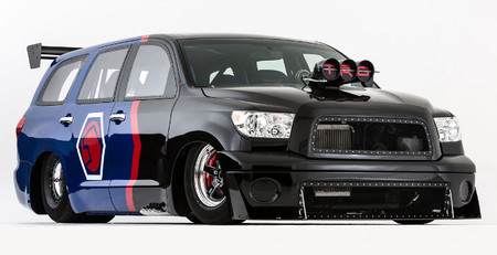Desde el SEMA Show... Toyota DragQuoia