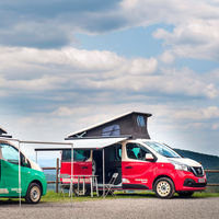 Nissan ya vende sus NV200 y NV300 en versión camper, cargadas de comodidades para la aventura