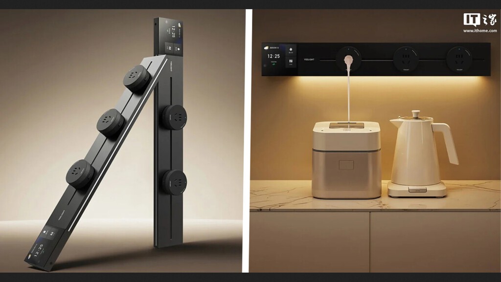 No solo sirve para tener más enchufes en casa. La nueva regleta inteligente de Xiaomi viene además con una pantalla táctil integrada 