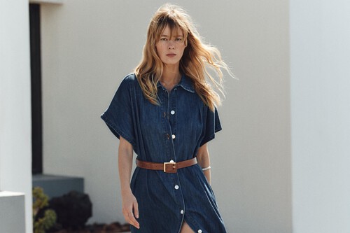 Vestido vaquero zara