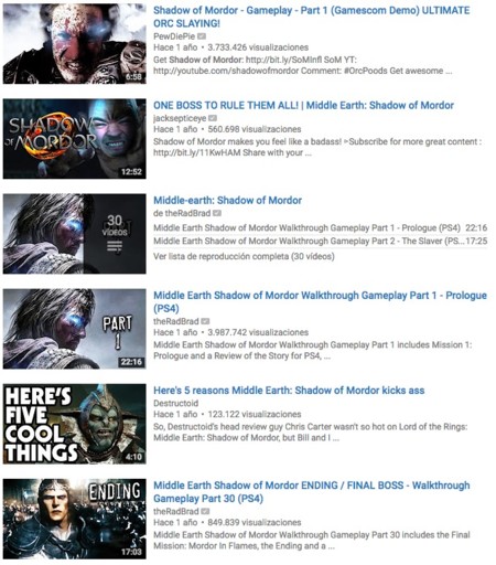 Videos Middle Earth