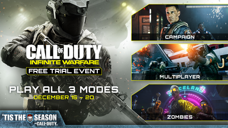 Del 15 al 20 de diciembre Call of Duty: Infinite Warfare se juega gratis en consolas
