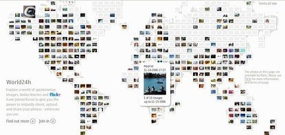Nokia y Flickr: un mundo de imágenes