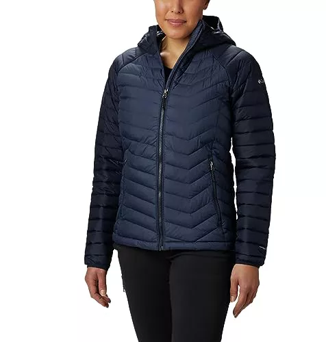 Columbia Powder Lite Hooded Jacket, Chaqueta Acolchada Con Capucha Mujer