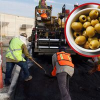 Barcelona ha dado con la solución al infierno de sus calles: asfaltarlas con millones de huesos de aceituna