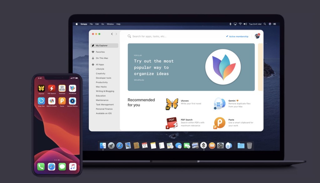 El servicio de suscripción para apps SetApp llega al iPhone y al iPad con apps tan reconocidas como Ulysses o Gemini El servicio de suscripción para apps SetApp llega al iPhone y al iPad con apps tan reconocidas como Ulysses o Gemini