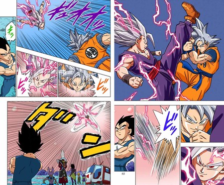 Goku Ultra Instinto Vs Gohan Beast Por Primera Vez A Color En Dragon Ball Super Compressed