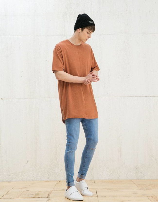 playeras holgadas hombre