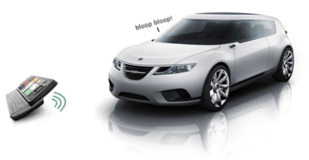Xperia X1 para controlar el coche