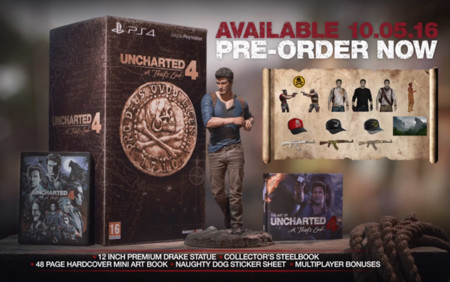 Vive al máximo el lanzamiento de Uncharted 4 con estas flamantes ediciones especiales