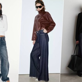 Los jeans oscuros vuelven y hay cinco formas de llevarlos 