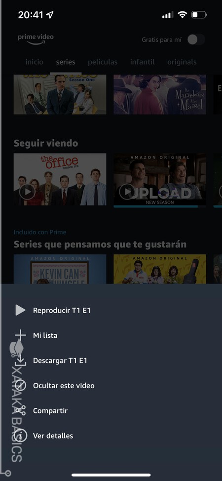 Cómo configurar  Prime Video para que solo muestre el contenido  incluido en su catálogo